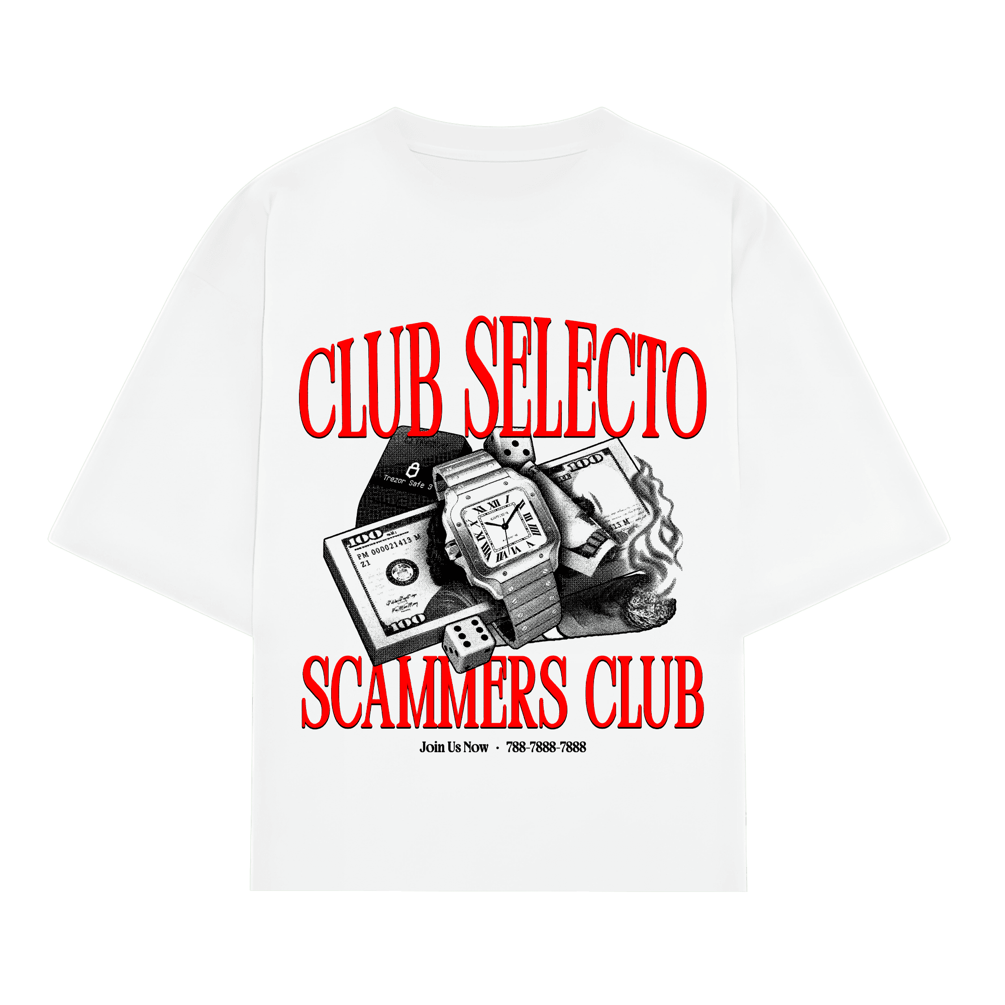 Camiseta "Scammers Club"